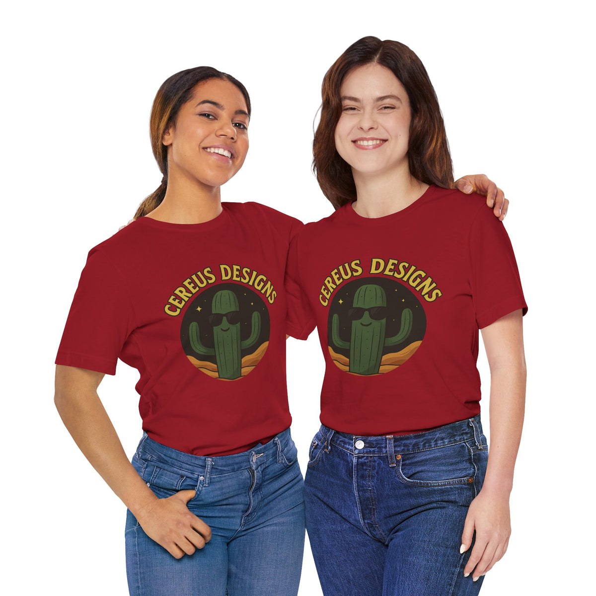 Cactus Vibes Tee - Unisex Jersey Short Sleeve T-Shirt, Let's Get Cereus Shirt, Cactus Lover Gift, Summer Fashion, Fun Graphic Tee