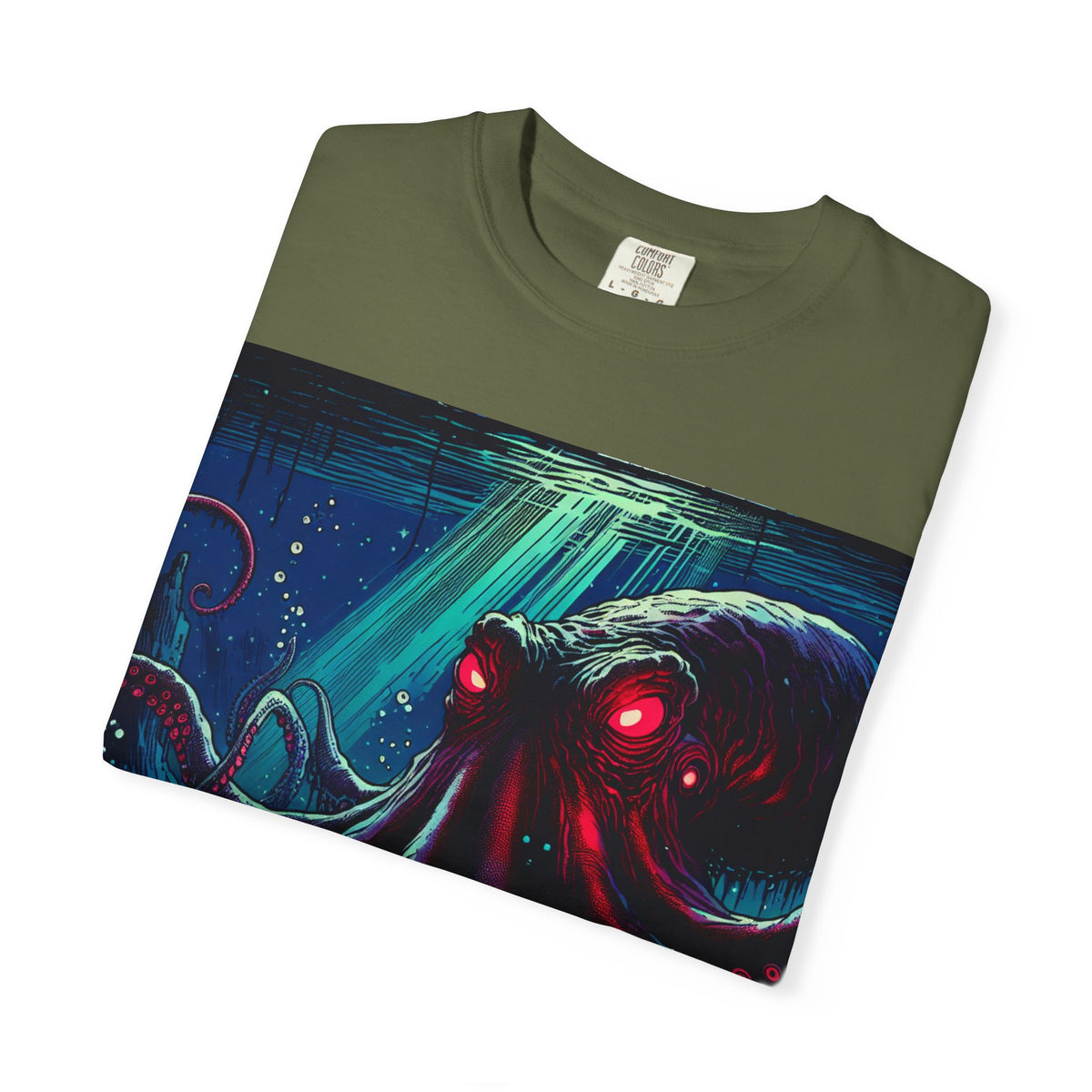 Vibrant Octopus Graphic T-Shirt
