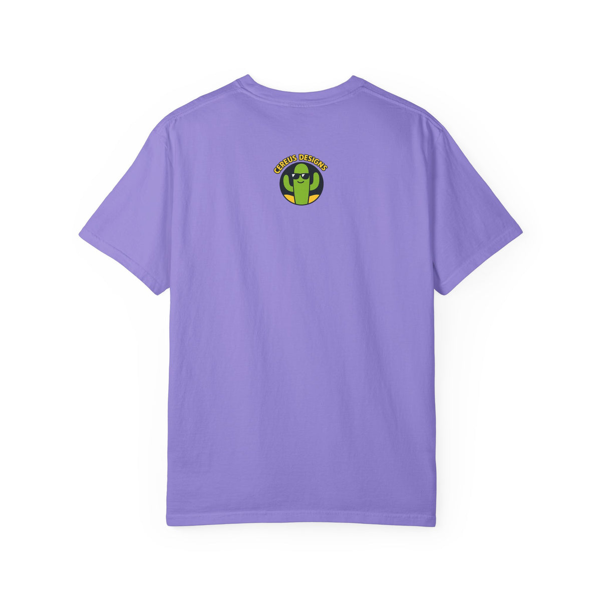 Creepy Clown Graphic Garment-Dyed T-Shirt