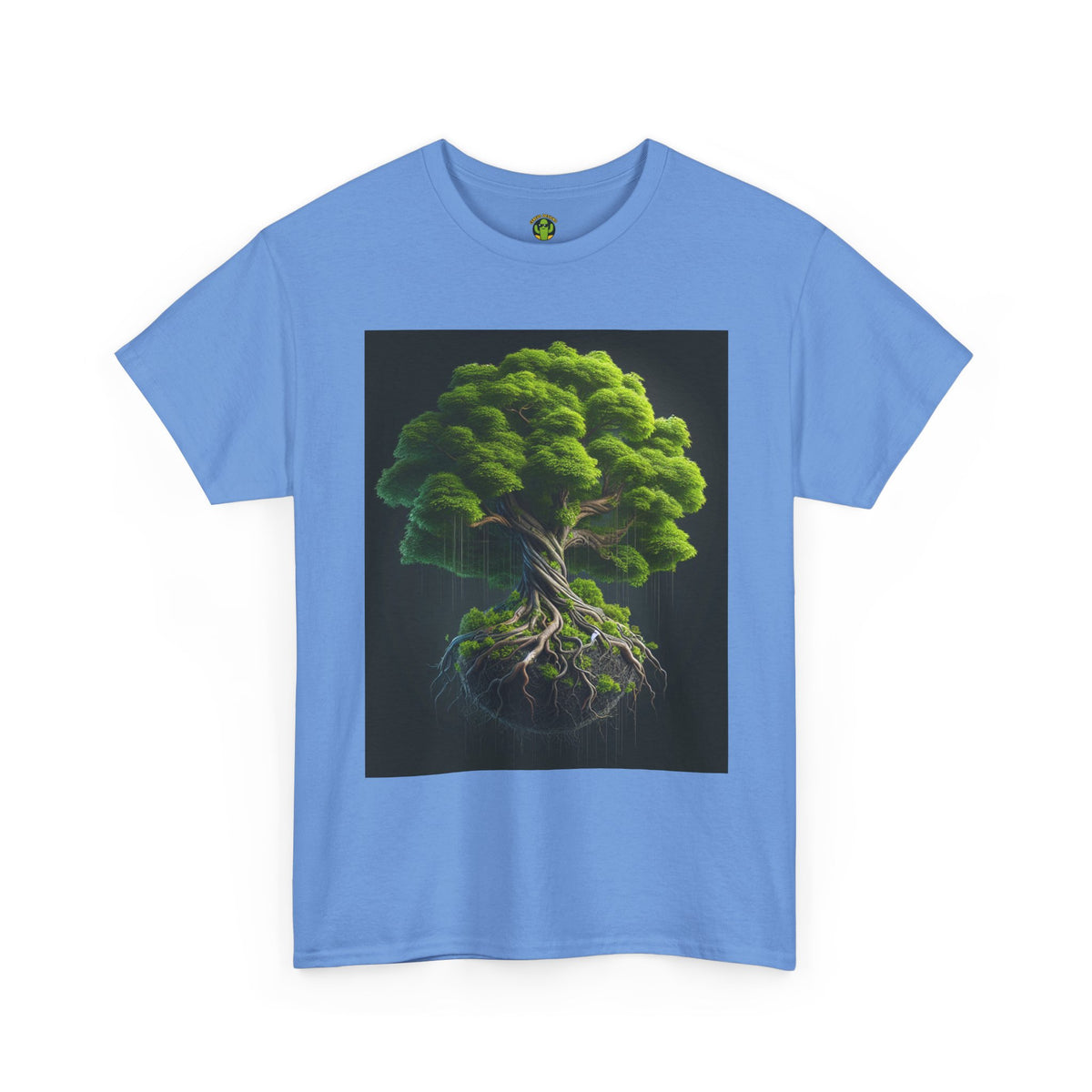 Eco-Friendly Unisex Heavy Cotton Tee - Tree of Life Design