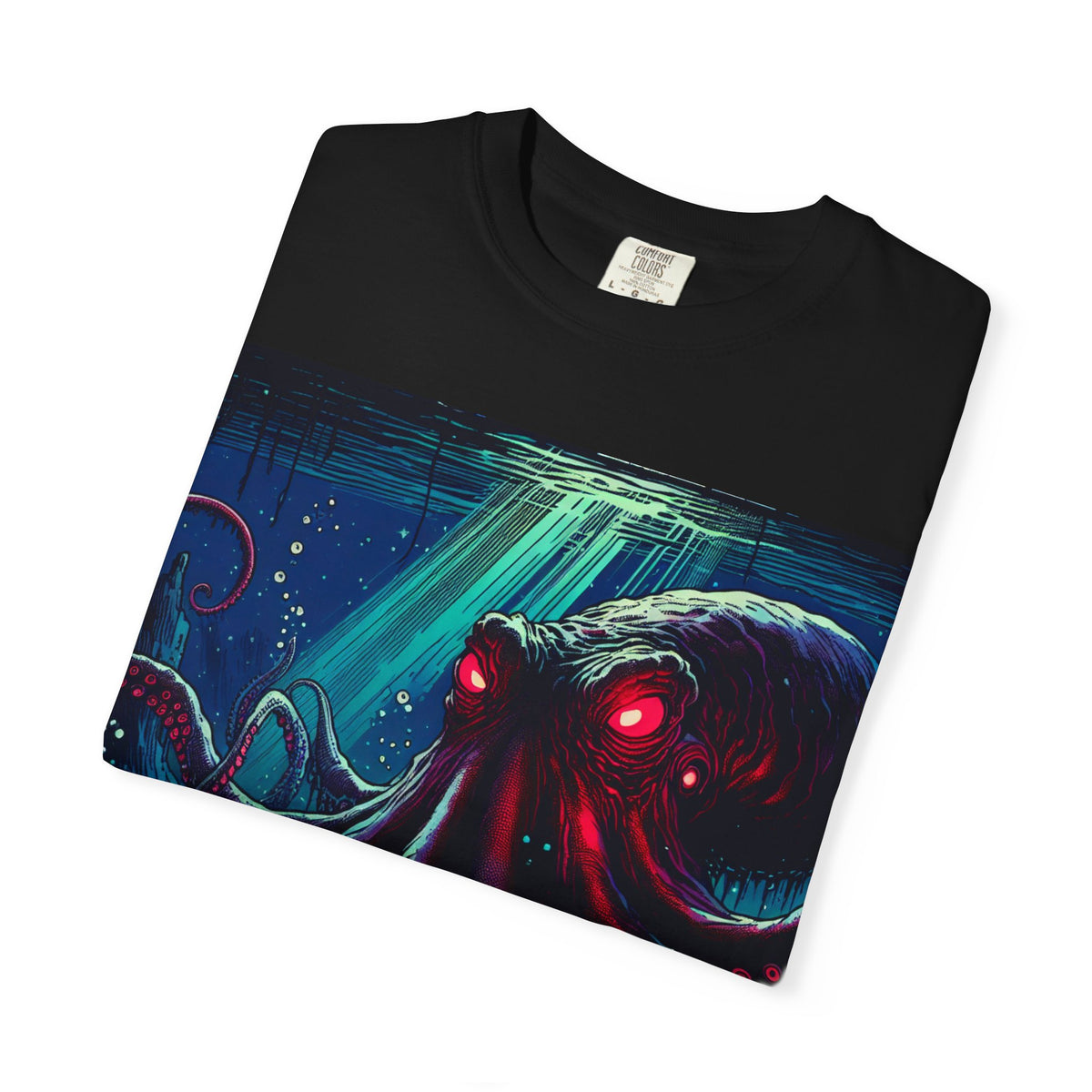 Vibrant Octopus Graphic T-Shirt