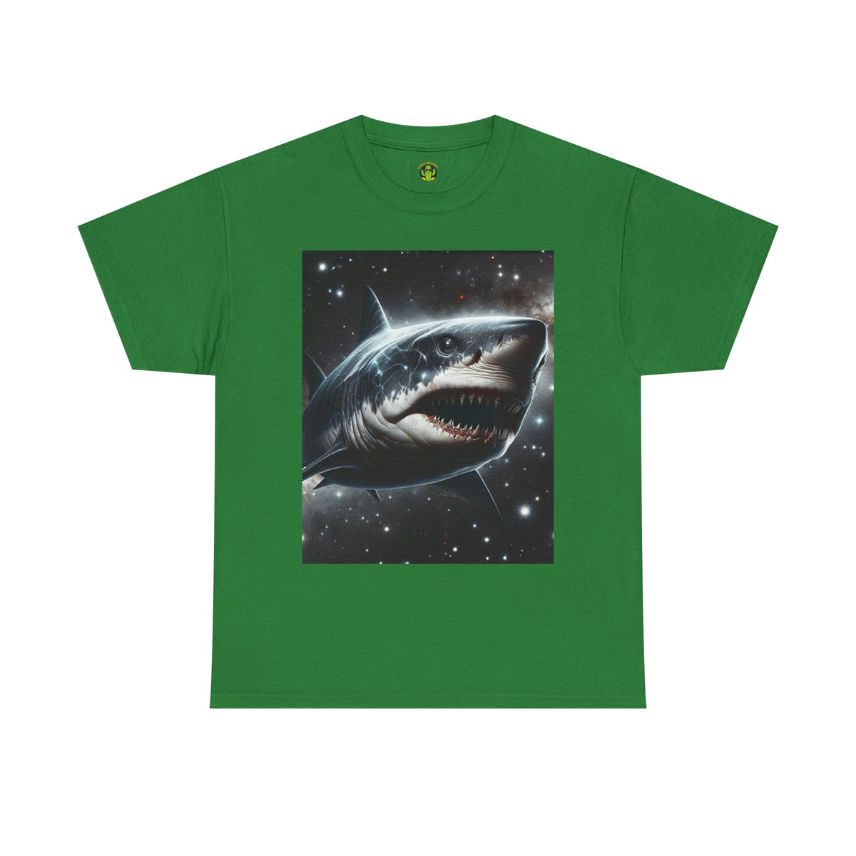 Shark Graphic Unisex Heavy Cotton Tee - Bold Ocean Vibes