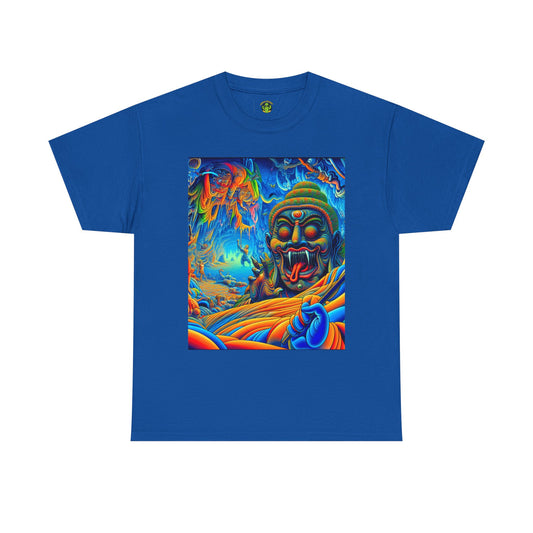 Vibrant Graphic Tee with Unique Art, Casual Wear, Gift for Art Lovers
