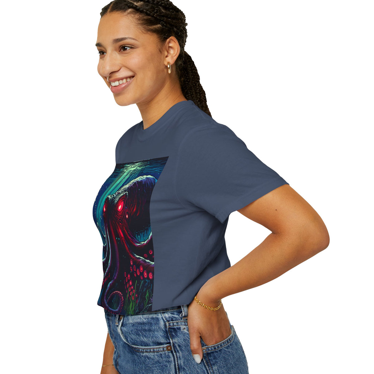 Vibrant Octopus Graphic T-Shirt