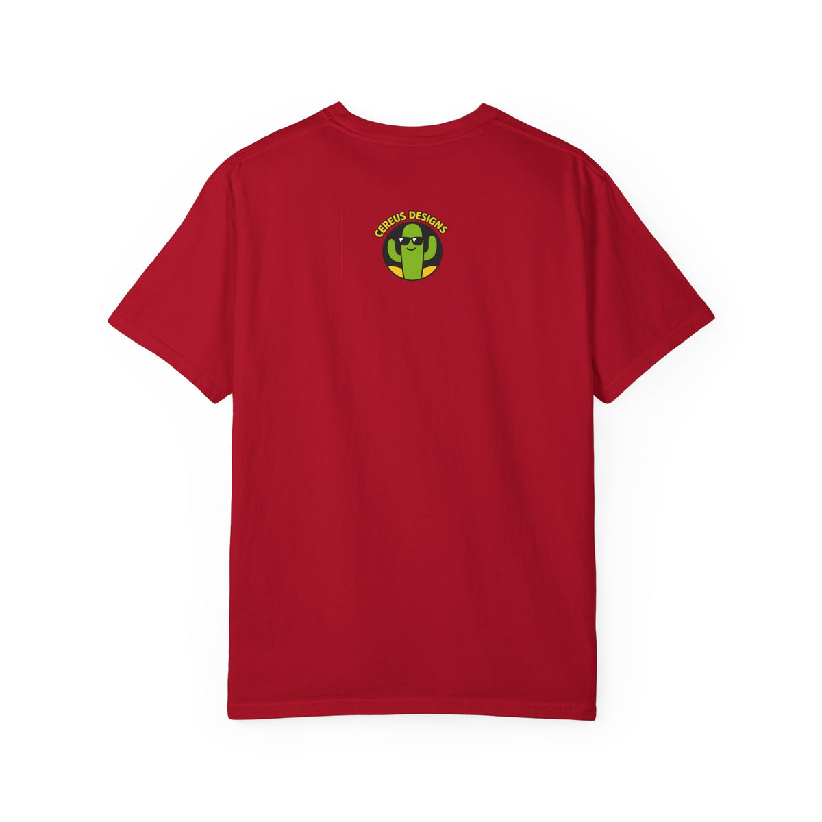 Creepy Clown Graphic Garment-Dyed T-Shirt